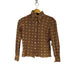 70S 総柄 L/S シャツ レディース