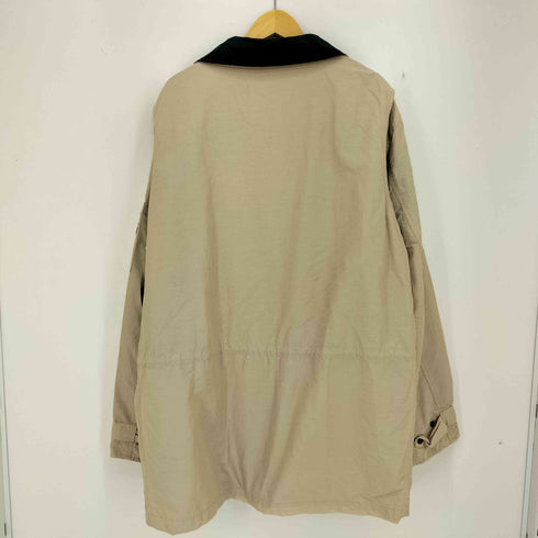 エディーバウアー Eddie Bauer 80s 黒タグ後期 袖切替 マルチポケット ナイロンジャケット メンズ import:XXL