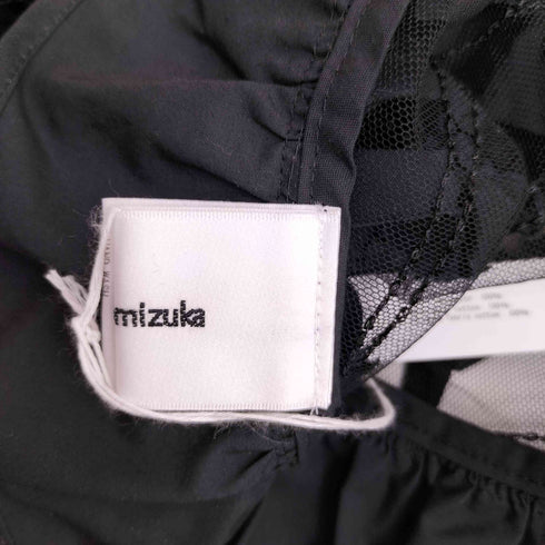 naokitomizuka RibbonTulleCollar リボン柄 シースルー レース 付け襟 レディース