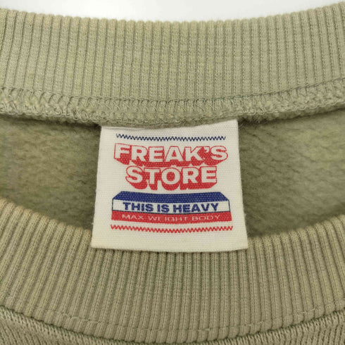 フリークスストア FREAKS STORE ヘビーウェイト クルーネックスウェット メンズ FREE
