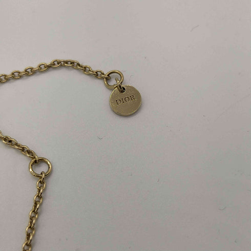 クリスチャンディオール Christian Dior Clair D Lune クレール ディー リュヌ ラインストーン CDロゴ ブレスレット レディース