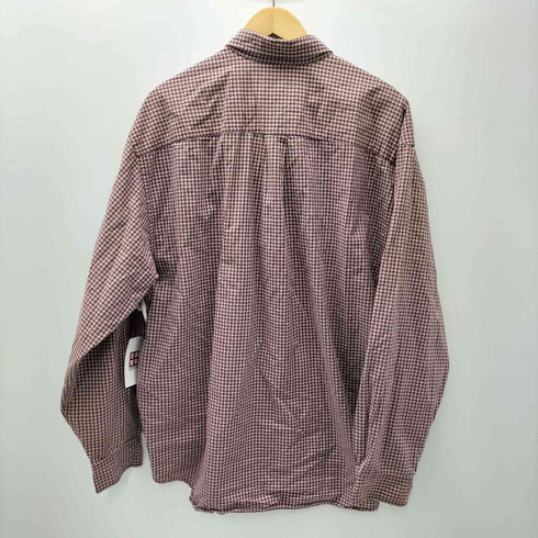 エディーバウアー Eddie Bauer 00S L/S BD チェック シャツ メンズ import:XL