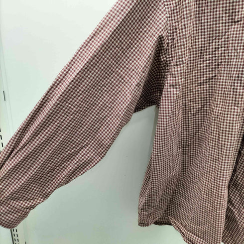 エディーバウアー Eddie Bauer 00S L/S BD チェック シャツ メンズ import:XL