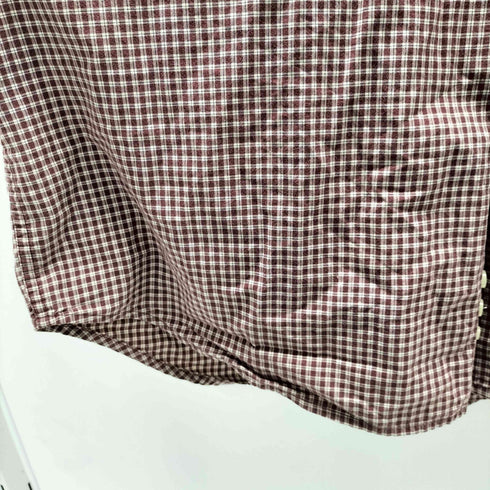 エディーバウアー Eddie Bauer 00S L/S BD チェック シャツ メンズ import:XL