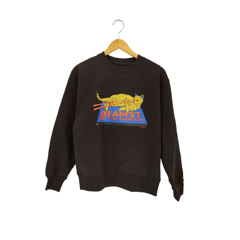 ビームスティー BEAMS T 別注 HIROTTON ART FOR EVERYDAY LOGO CREWNECK SWEAT アートプリント クルーネックスウェット トレーナー メンズ  XS