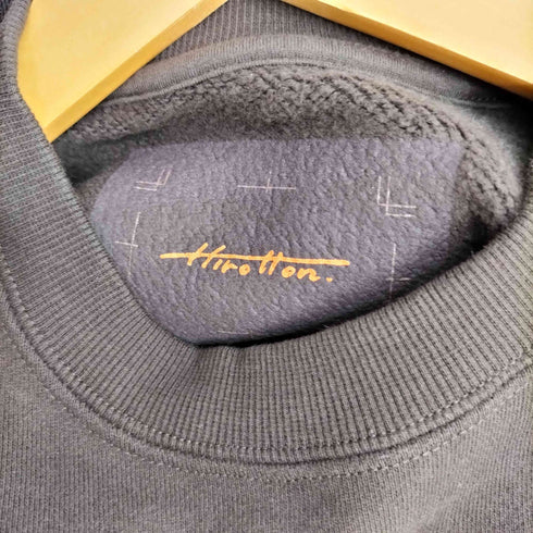 ビームスティー BEAMS T 別注 HIROTTON ART FOR EVERYDAY LOGO CREWNECK SWEAT アートプリント クルーネックスウェット トレーナー メンズ  XS