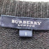 バーバリーロンドン BURBERRY LONDON カシミヤ混 フラワー レース 刺繍 ノーカラー ニット カーディガン レディース 1