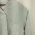 マーガレットハウエル MARGARET HOWELL SUPERFINE COTTON STRIPE スーパーファイン ノーカラー ストライプ長袖シャツ レディース 2