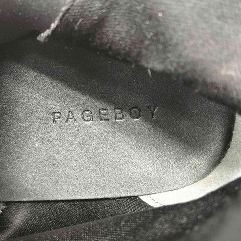 ページボーイ PAGEBOY レースアップブーツ レディース JPN:M
