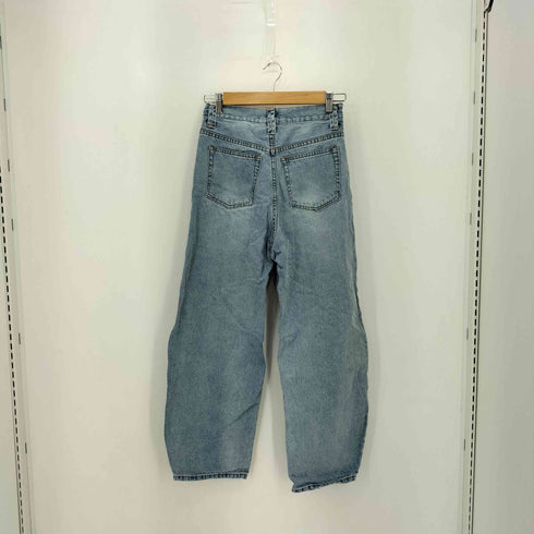 シテン CITEN ボタンフライ バルーンデニムパンツ レディース S