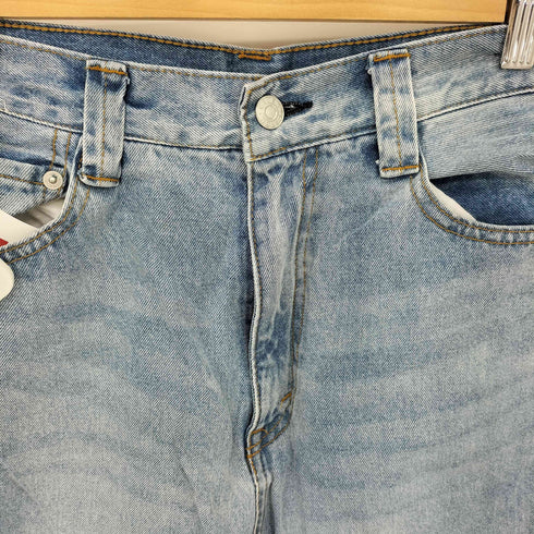シテン CITEN ボタンフライ バルーンデニムパンツ レディース S
