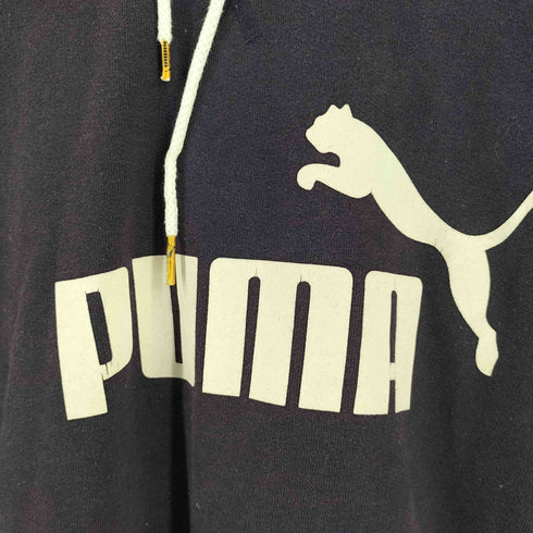 プーマ PUMA ロゴプリント 前V プルオーバーパーカー メンズ import:M