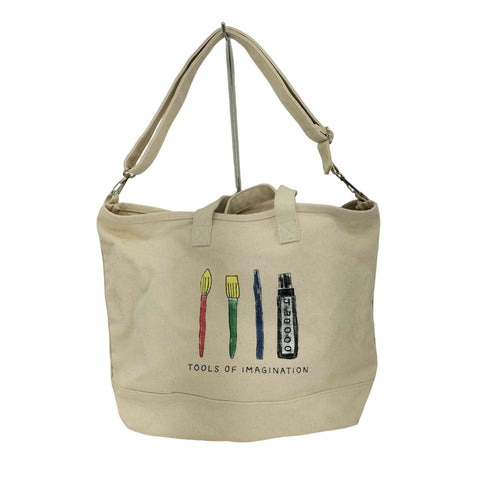 ビームスティー BEAMS T 別注 J.30000 Tool of imagination 2Way キャンバストートバッグ レディース