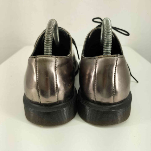 ドクターマーチン Dr.Martens シルバーメタリック 3ホール オックスフォードシューズ メンズ 39
