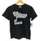 ブラックコムデギャルソン BLACK COMME des GARCONS 18ss the endless power of black プリント クルーネック半袖Tシャツ メンズ JPN:S