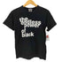 ブラックコムデギャルソン BLACK COMME des GARCONS 18ss the endless power of black プリント クルーネック半袖Tシャツ メンズ JPN:S