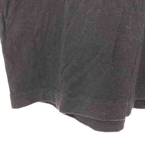 ブラックコムデギャルソン BLACK COMME des GARCONS 18ss the endless power of black プリント クルーネック半袖Tシャツ メンズ JPN:S
