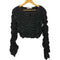 マウジー moussy 24ss SHIRRING CROP トップス レディース FREE