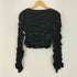 マウジー moussy 24ss SHIRRING CROP トップス レディース FREE