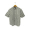 バナナリパブリック BANANA REPUBLIC OVERSIZED FIT LINEN ストライプ リネンシャツ メンズ import:L