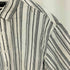 バナナリパブリック BANANA REPUBLIC OVERSIZED FIT LINEN ストライプ リネンシャツ メンズ import:L