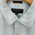 バナナリパブリック BANANA REPUBLIC OVERSIZED FIT LINEN チェック リネンシャツ メンズ import:L