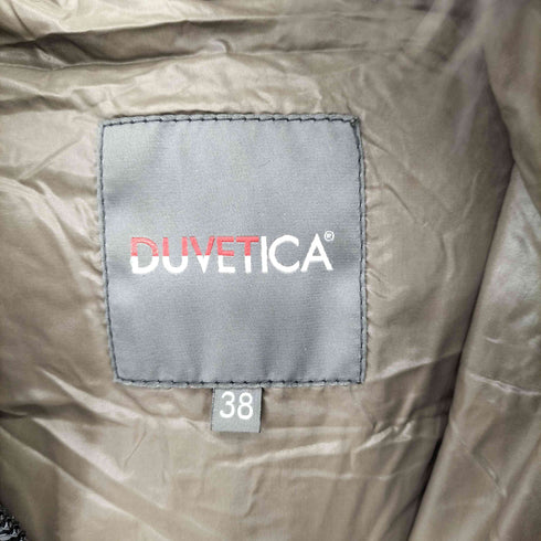 デュベティカ DUVETICA KAPPA カッパ ラクーンファー ナイロンダウンコート レディース 38