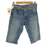 リーバイス Levis 00S USA製 501 ボタン裏刻印553 紙パッチ 5ポケット ボタンフライ デニム ハーフ パンツ 2000年製 メンズ W32L32