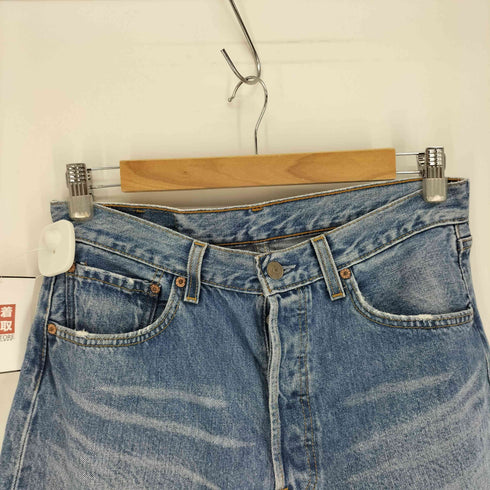 リーバイス Levis 00S USA製 501 ボタン裏刻印553 紙パッチ 5ポケット ボタンフライ デニム ハーフ パンツ 2000年製 メンズ W32L32