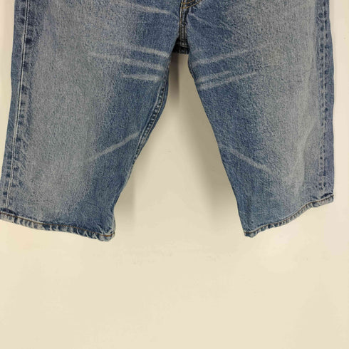 リーバイス Levis 00S USA製 501 ボタン裏刻印553 紙パッチ 5ポケット ボタンフライ デニム ハーフ パンツ 2000年製 メンズ W32L32