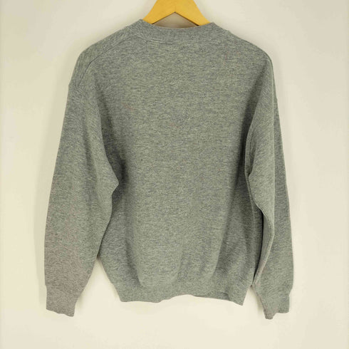 フルーツオブザルーム FRUIT OF THE LOOM 90S メキシコ製 駅 ステーション ドット プリント 裏起毛 スウェット トレーナー メンズ import:M