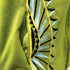 Bob mackie WEARABLE ART レーヨン混 刺繍 ジップアップ ポリ ジャケット ジャージ メンズ import:S
