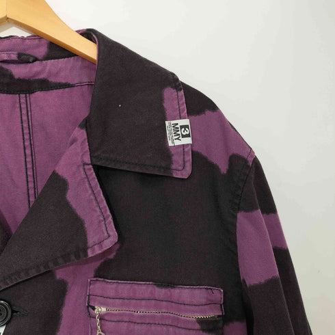 メゾンミハラヤスヒロ Maison MIHARA YASUHIRO 21AW COW PRINT PURPLE メンズ
