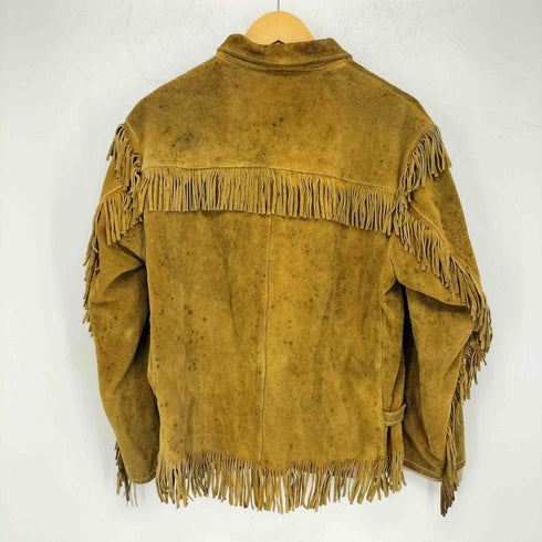 leather cie スウェード フリンジジャケット メンズ JPN:M
