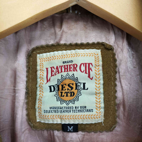 leather cie スウェード フリンジジャケット メンズ JPN:M