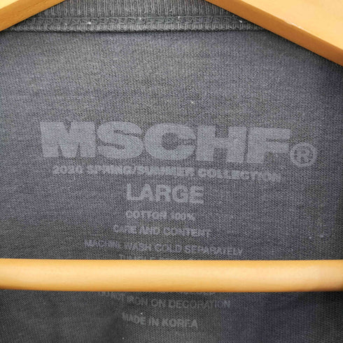 ミスチーフ MSCHF 20ss ロゴプリント クルーネックカットソー メンズ import:L