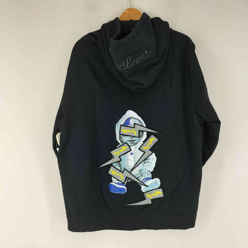 STAR LEAN バックプリントプルオーバーパーカー レディース FREE