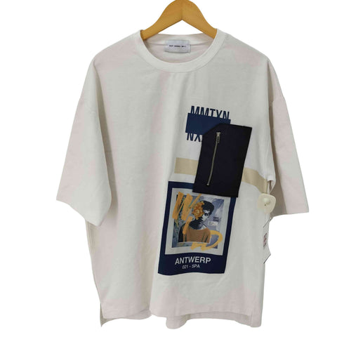 POST MODERN BOWL フロントプリント クルーネックTシャツ メンズ