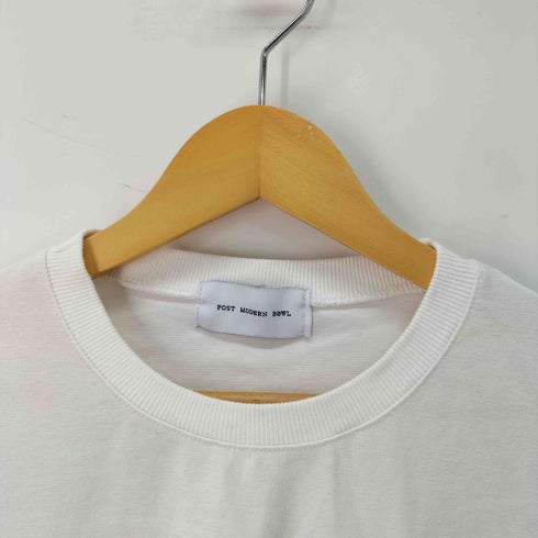 POST MODERN BOWL フロントプリント クルーネックTシャツ メンズ