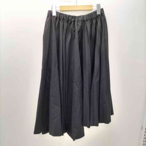 ブラックコムデギャルソン BLACK COMME des GARCONS AD2019 20SS ポリ縮絨 イージー プリーツ スカート レディース JPN:XS