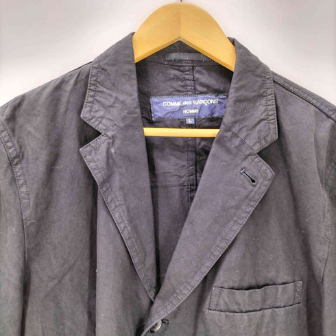 コムデギャルソンオム COMME des GARCONS HOMME AD2004 製品染め加工 2WAY カラー スタンドカラー 3B テーラード ジャケット メンズ JPN:L