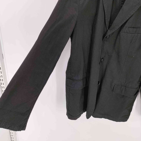 コムデギャルソンオム COMME des GARCONS HOMME AD2004 製品染め加工 2WAY カラー スタンドカラー 3B テーラード ジャケット メンズ JPN:L