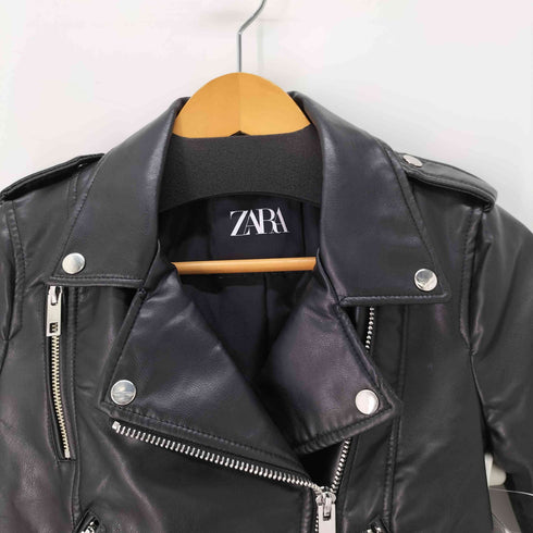 ザラ ZARA ダブルライダースジャケット レディース import:XS