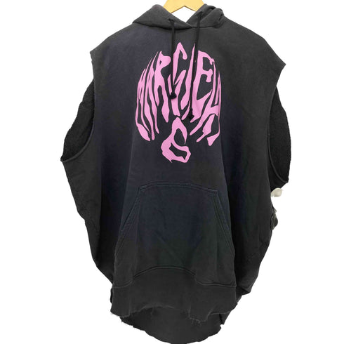 エムエムシックスメゾンマルジェラ MM6 Maison Margiela Circle Sleeveless Hoodie メンズ