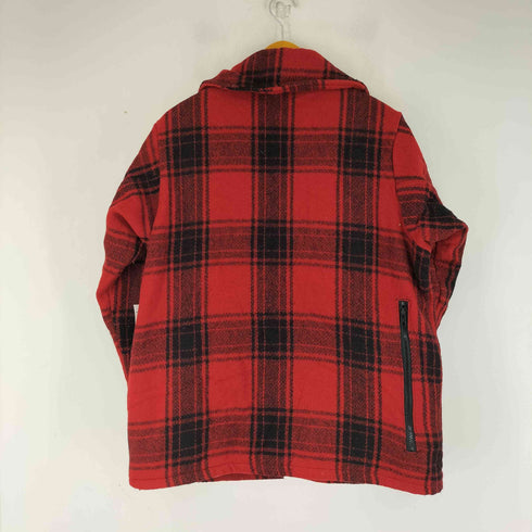 メルトン melton 90S USA製 チェックCPOジャケット メンズ import:M