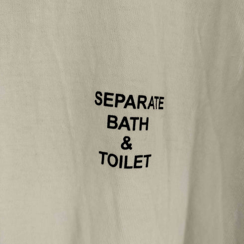 SEPARATE BATH & TOILET × KEN KAGAMI プリント Tシャツ casual メンズ JPN:XL