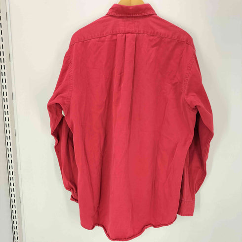 ラルフローレン RALPH LAUREN 90S BLAKE ポニー 刺繍 ボタンダウン L/S ブロード シャツ メンズ import:M