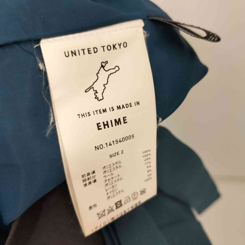ユナイテッドトウキョウ UNITED TOKYO ベルテッドツーフェイスパンツ レディース JPN:2