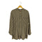 Stneet Wean USA製 レーヨンアセテート チェック バンドカラーシャツ メンズ import:M