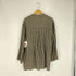 Stneet Wean USA製 レーヨンアセテート チェック バンドカラーシャツ メンズ import:M